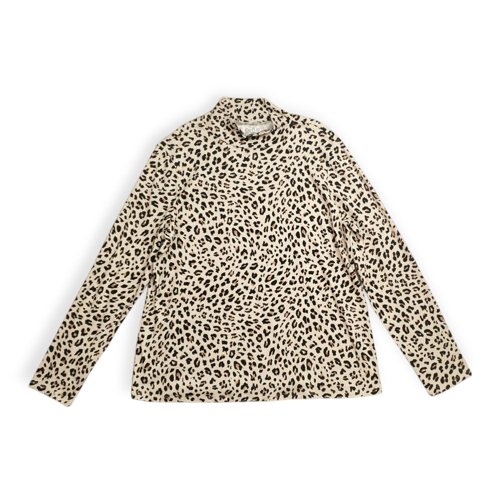 Croft & Barrow Women's Leopard Print Top